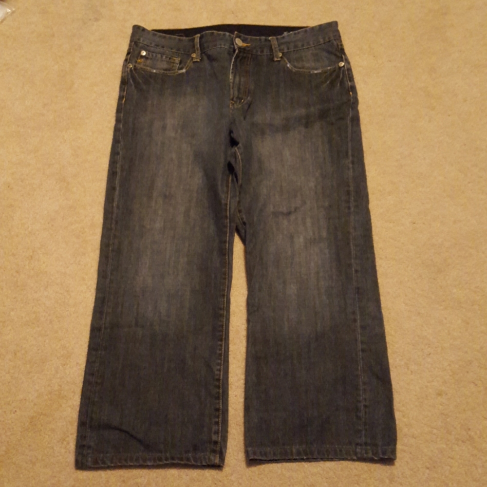 β€οΈππ Men's Seven 7 blue jeans size 36 x 26 β€οΈππ - Picture 2 of 8